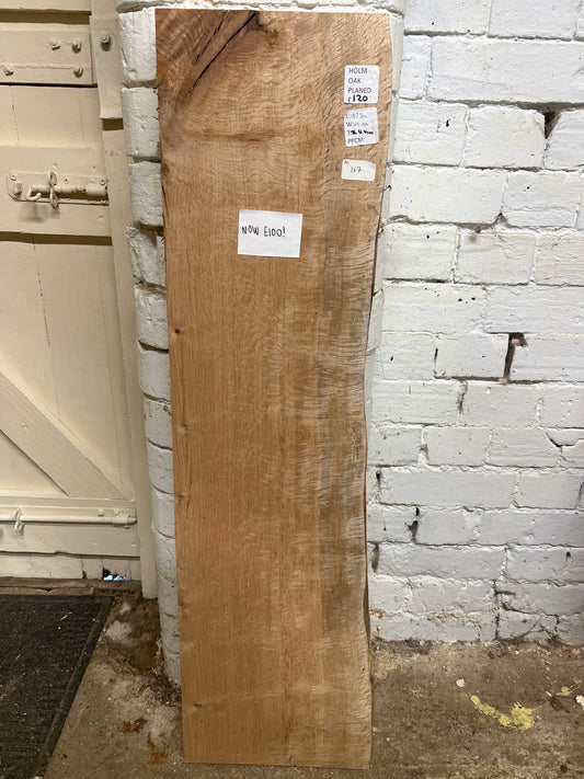 Holm Oak No 167 - 1075x250-300x44mm Planed