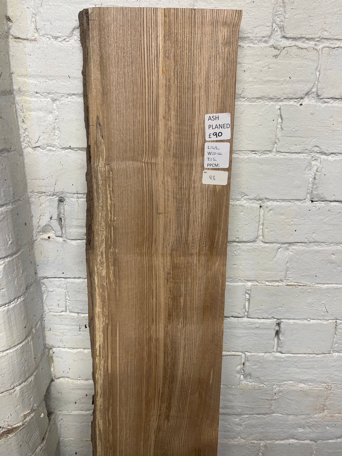 Ash No 93 - 1490x220-250x35mm Planed
