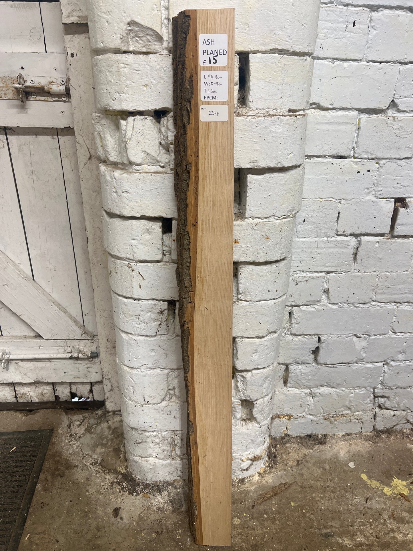 Ash No 254 - 948x80-90x43mm Planed