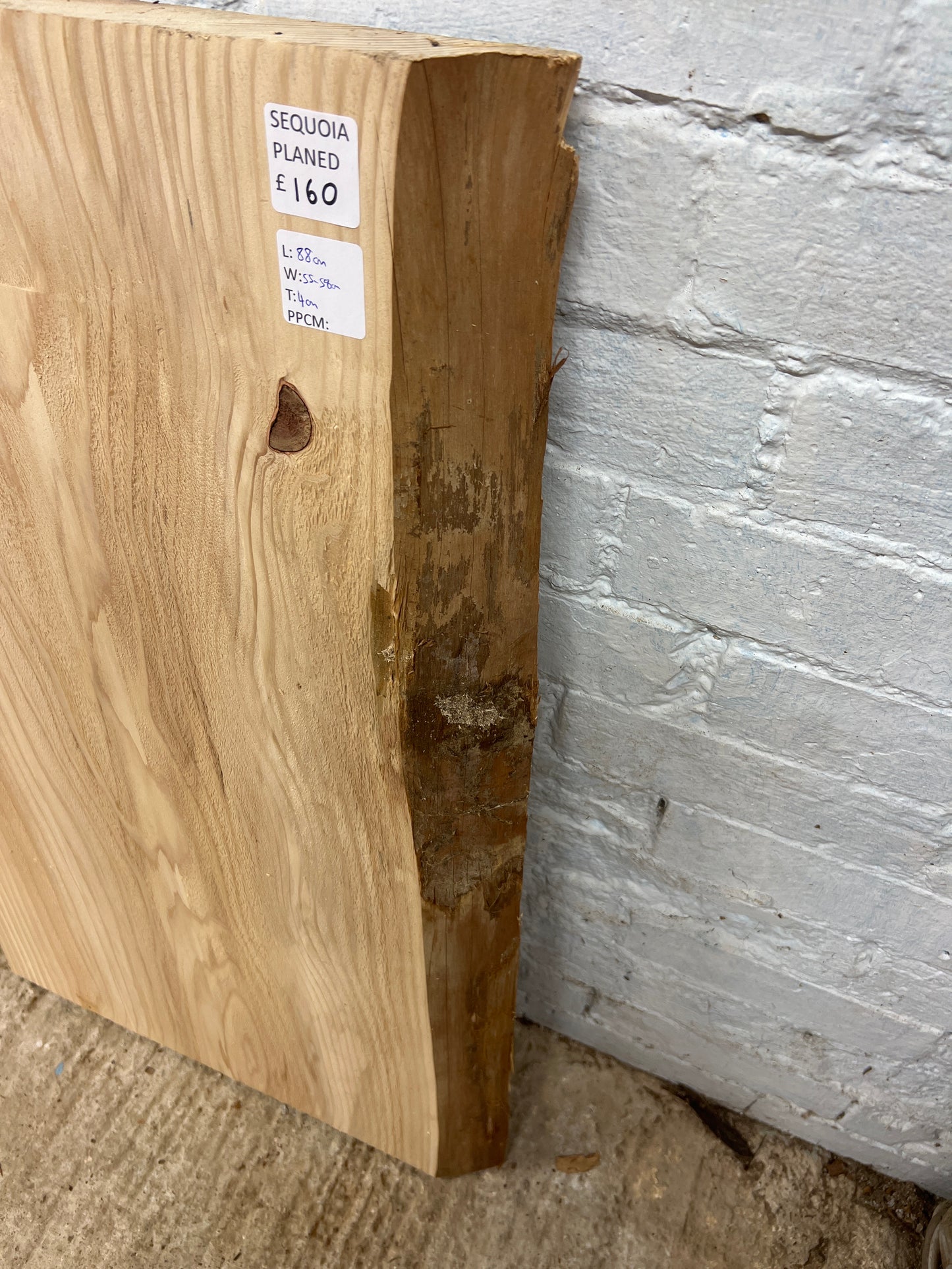 Sequoia No 89- 880x550-580x40mm Planed