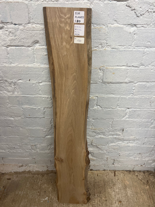 Elm No 120 - 1135x170-220x27mm Planed