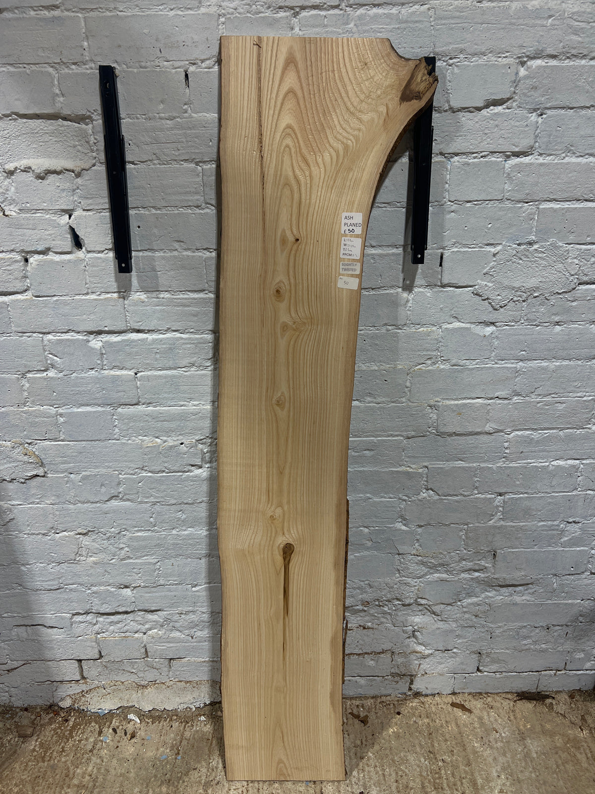 Ash No 50 - 1590x270-370x23mm Planed