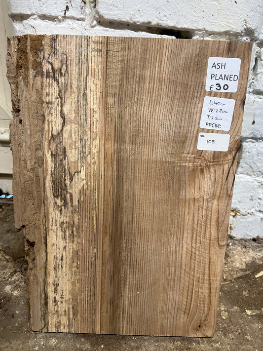 Ash No 105 - 400x280x35mm Planed
