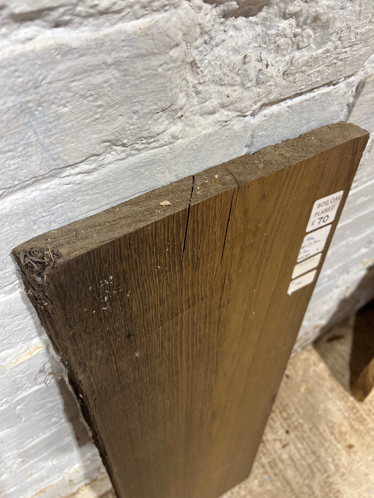 Bog Oak No 183 - 950x290-300x30mm Planed