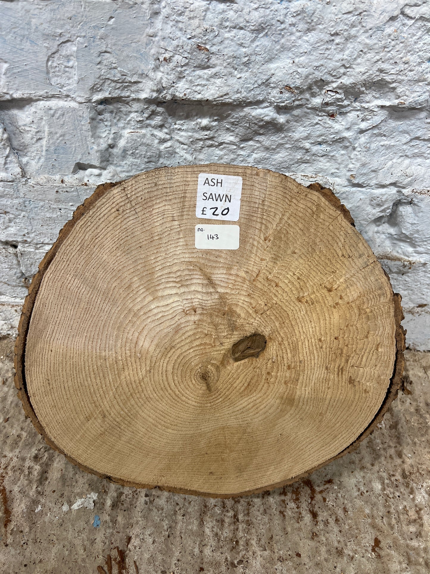 Ash No 143 - 340x315x60mm Sawn