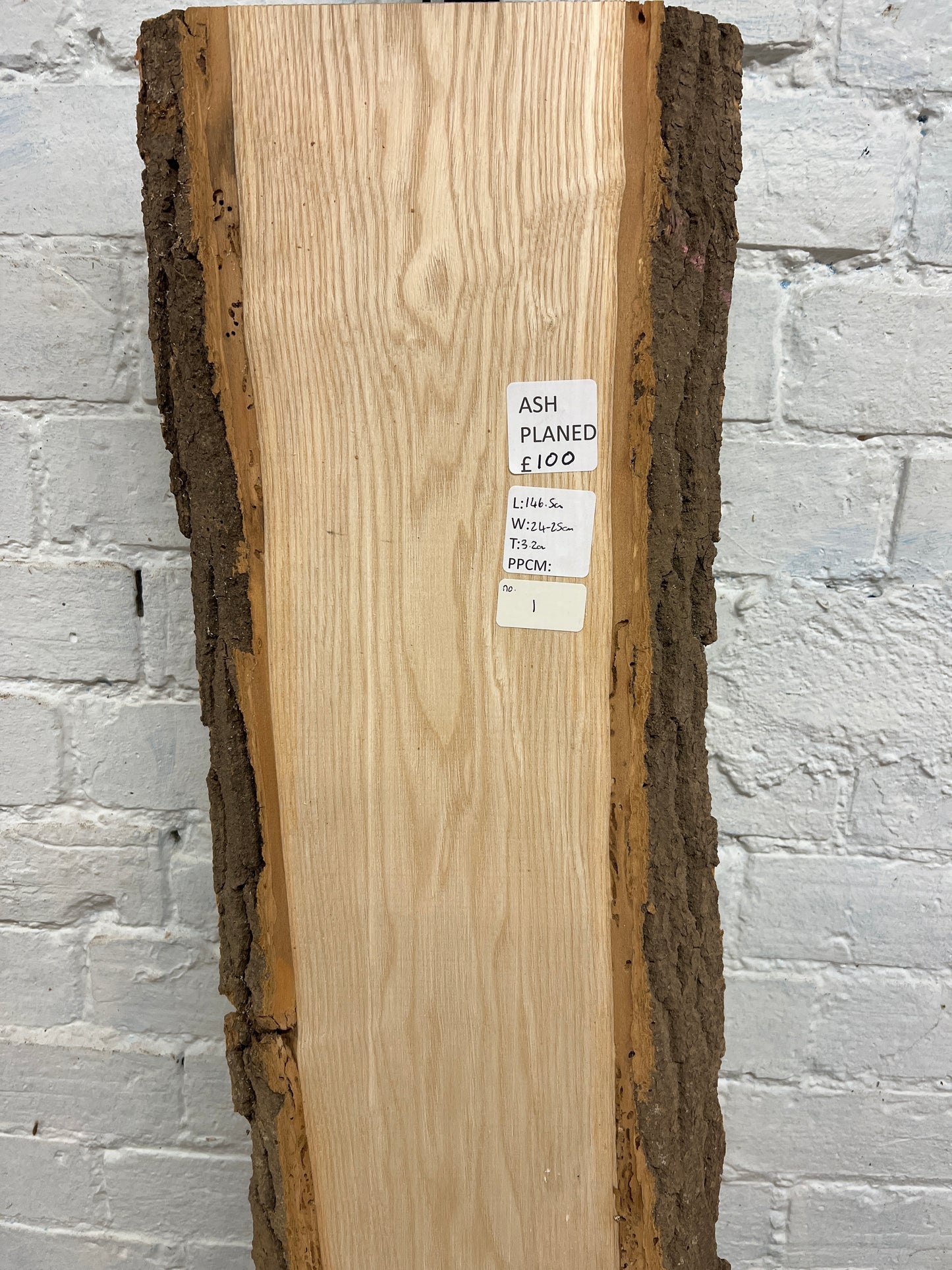Ash No 1 - 1465x240-250x32mm Planed