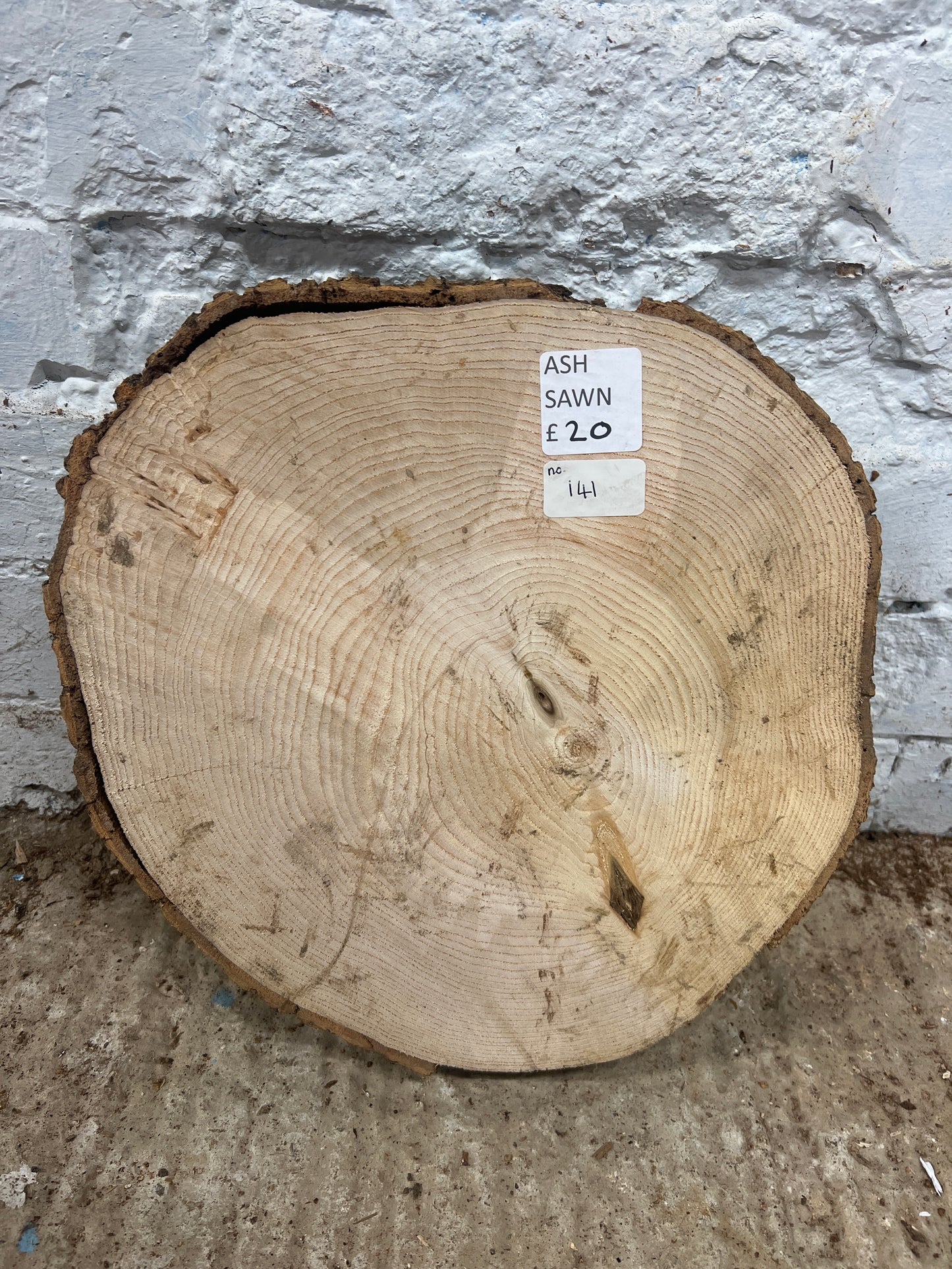 Ash No 141 - 320x320x60mm Sawn
