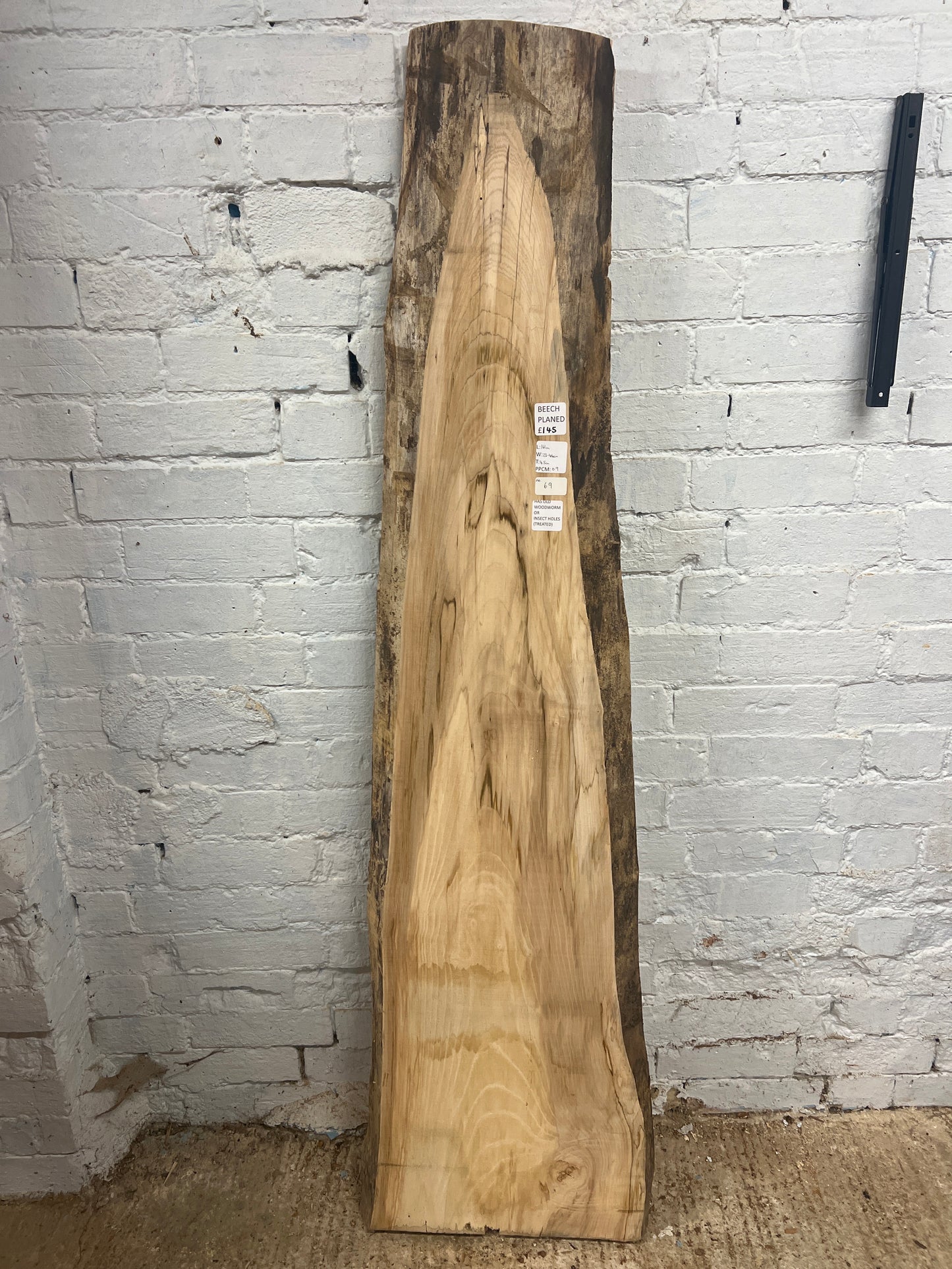 Beech No 69 - 1610x230-440x45mm Planed