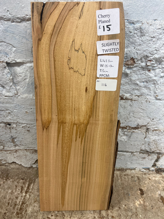 Cherry No 116 - 435x150-170x30mm Planed