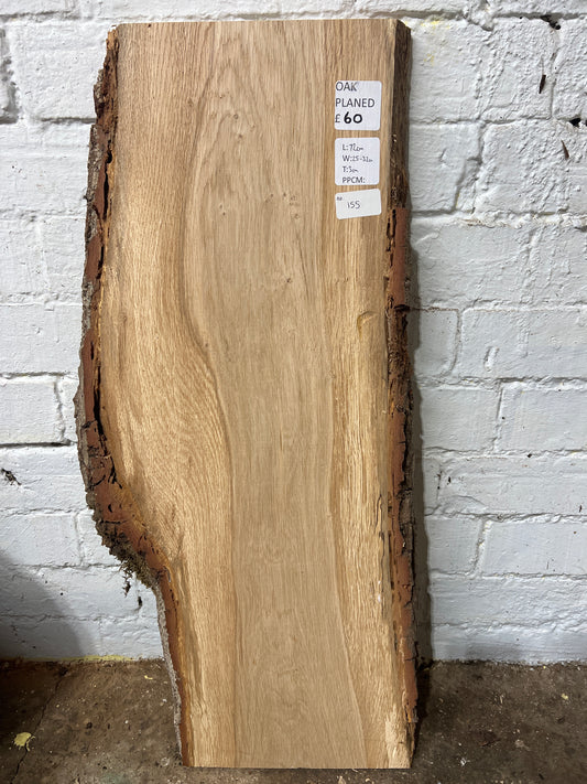 Oak No 155 - 720x250-320x30mm Planed