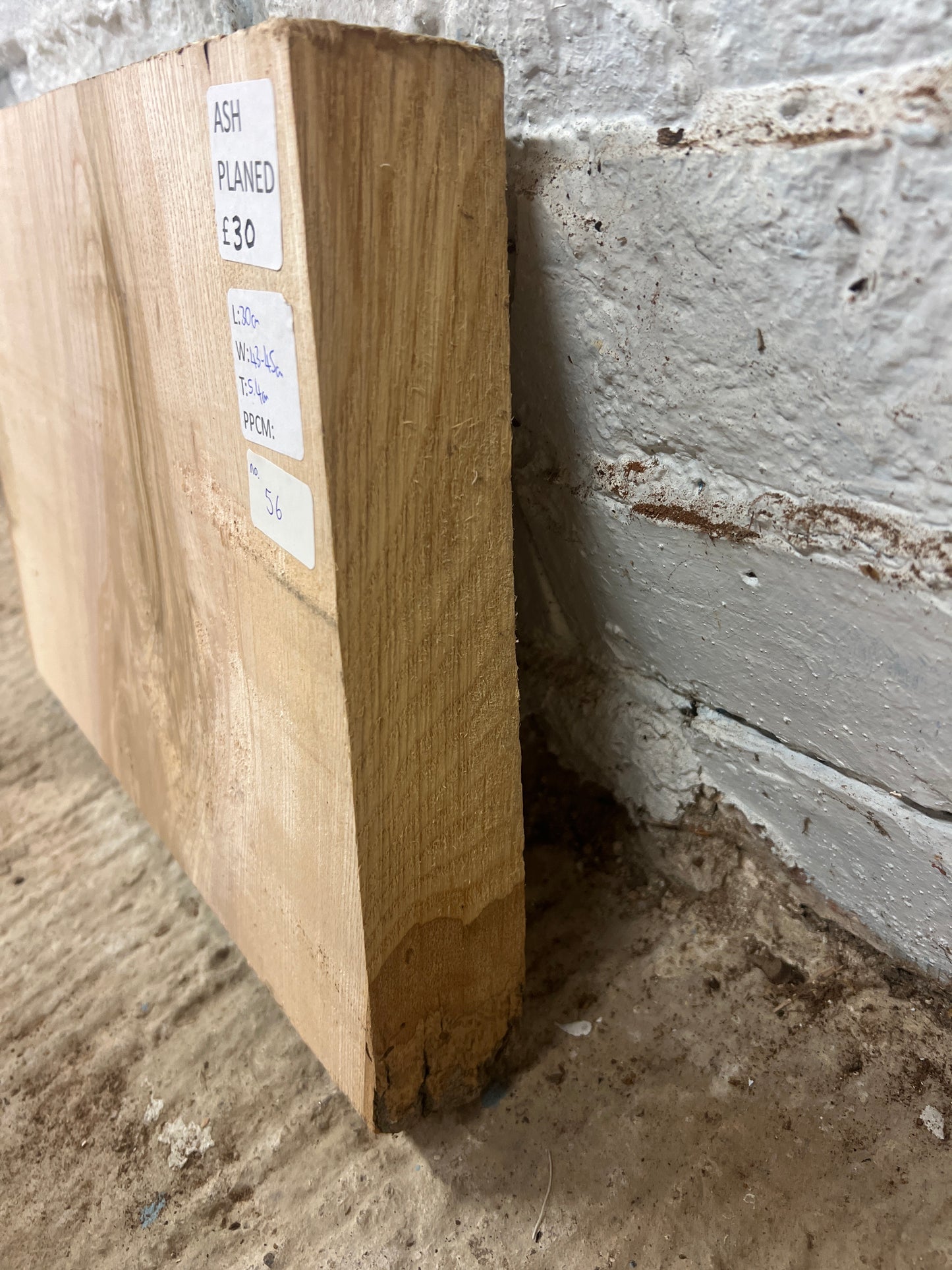 Ash No 56 - 300x430-450x54mm Planed