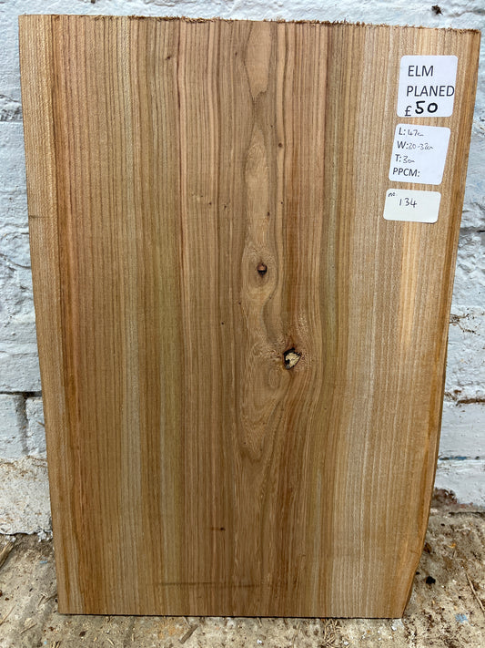 Elm No 134 - 470x300-320x30mm Planed