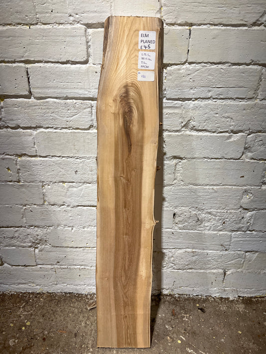 Elm No 131 - 865x130-160x30mm Planed