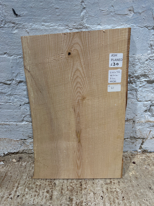 Ash No 61 - 465x300-310x30mm Planed
