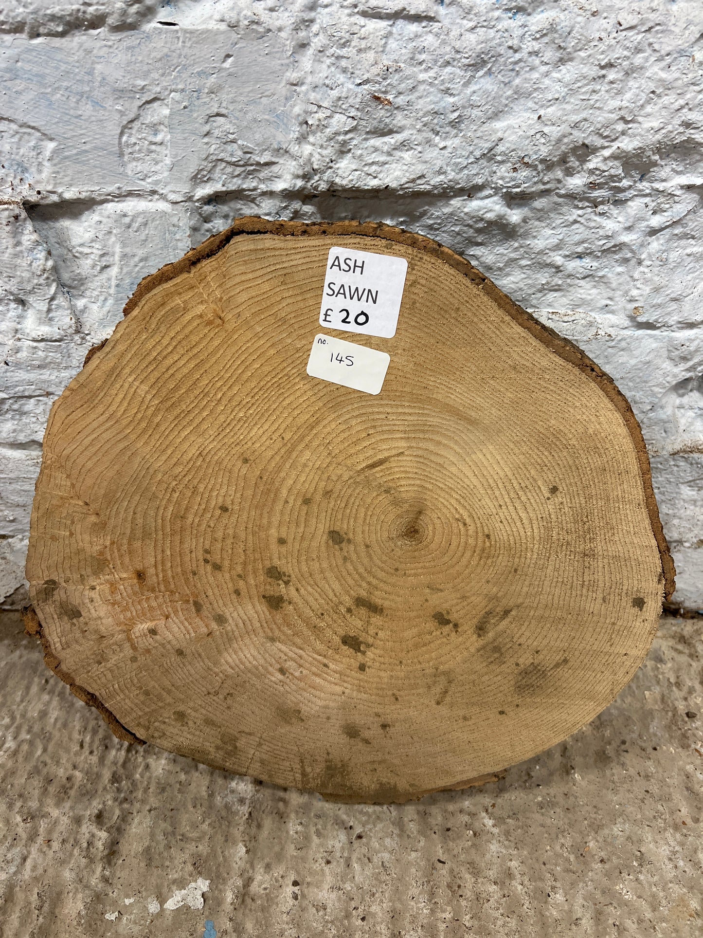 Ash No 145 - 330x340x55mm Sawn