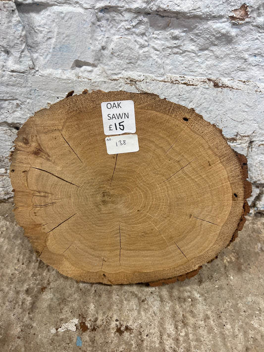 Oak No 138 - 290x250x60mm Sawn