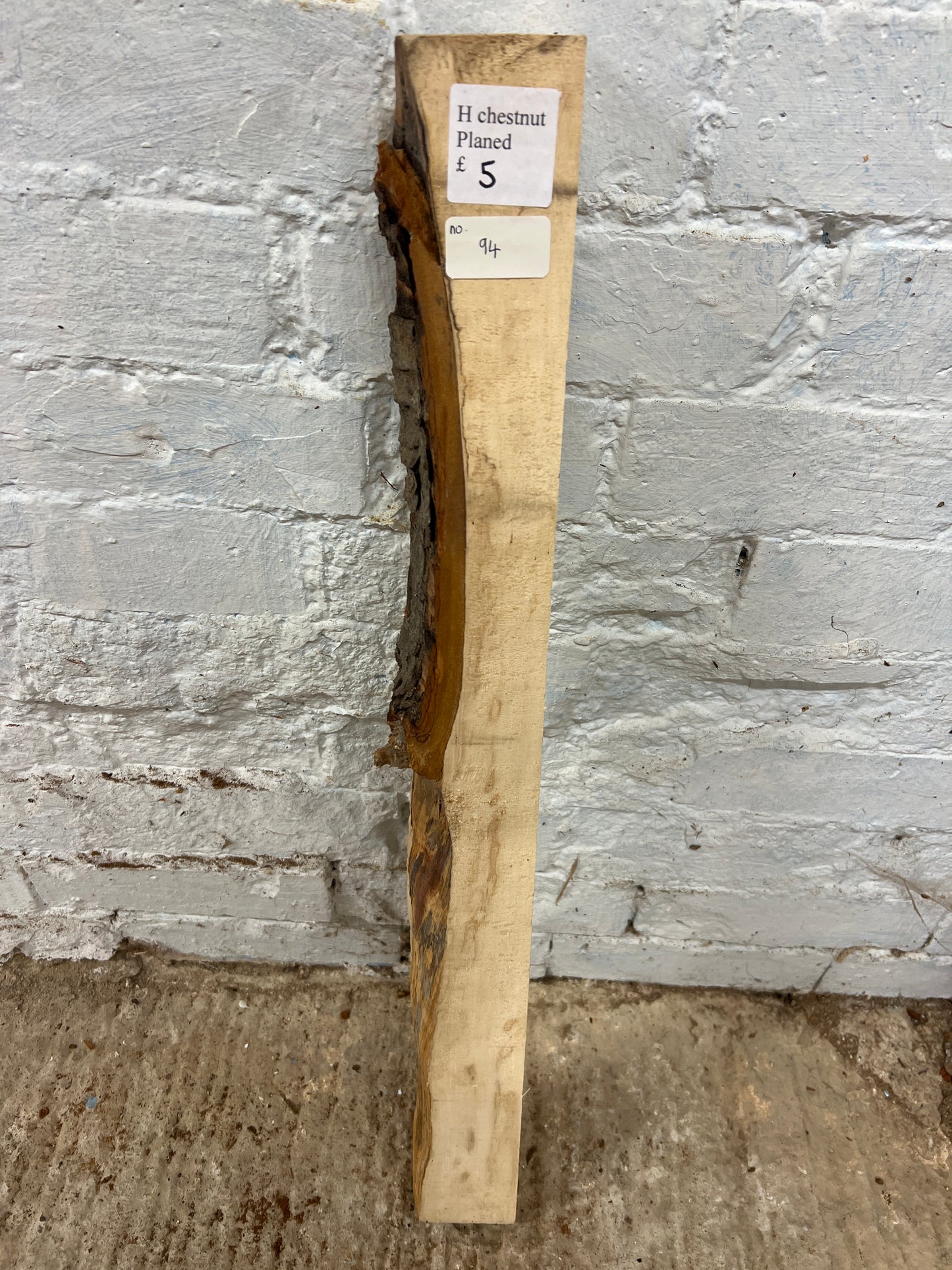 Horse Chestnut No 94 - 720x65-70x48mm Planed