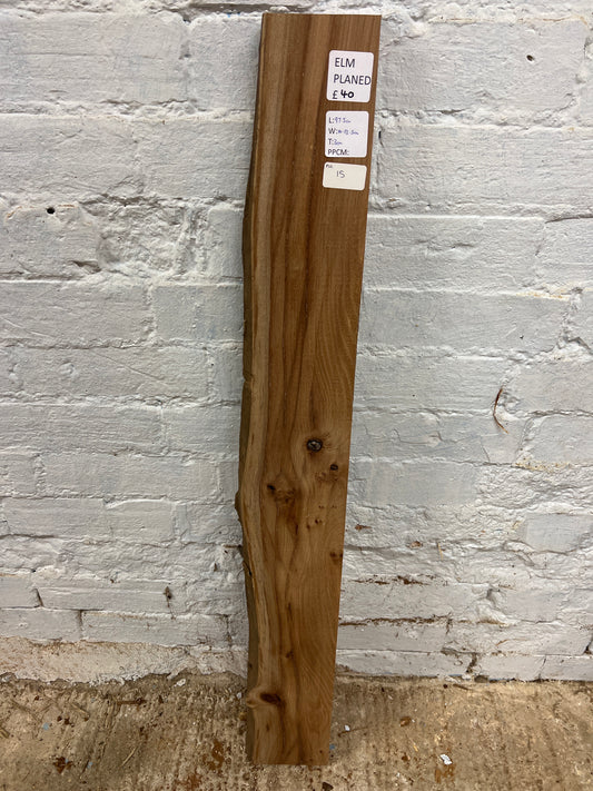 Elm No 15 - 975x100-135x30mm Planed