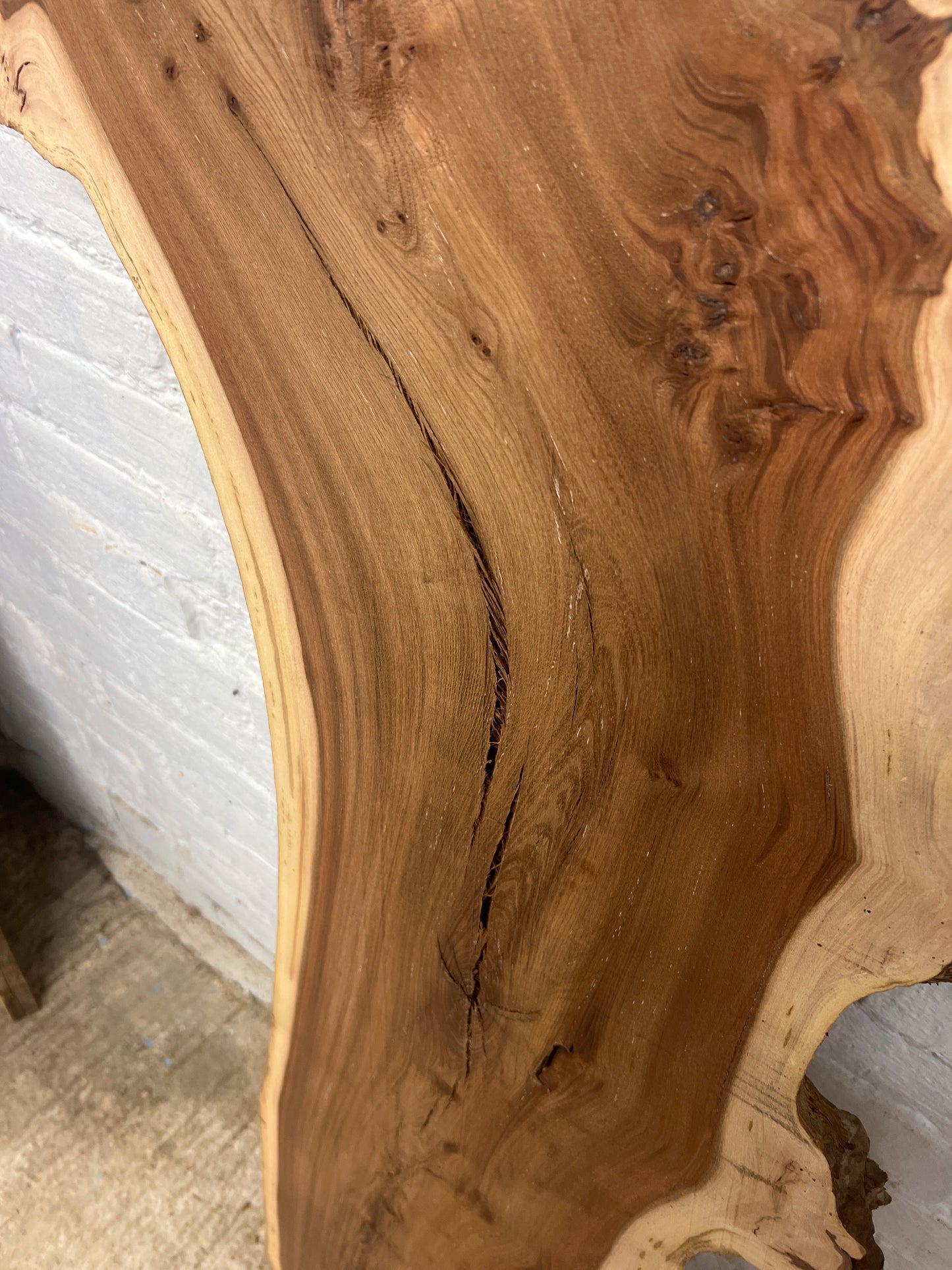 Burr Elm No 225 - 1410x290-460x35mm Planed