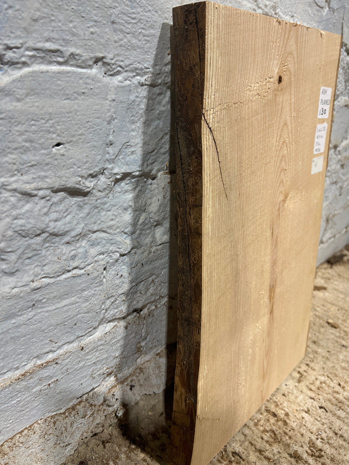 Ash No 61 - 465x300-310x30mm Planed