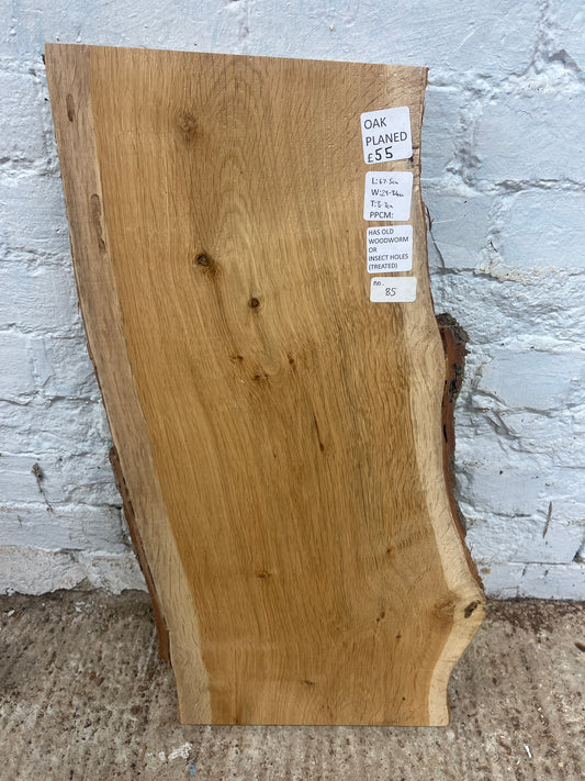 Oak No 85 - 675x290-340x37mm Planed