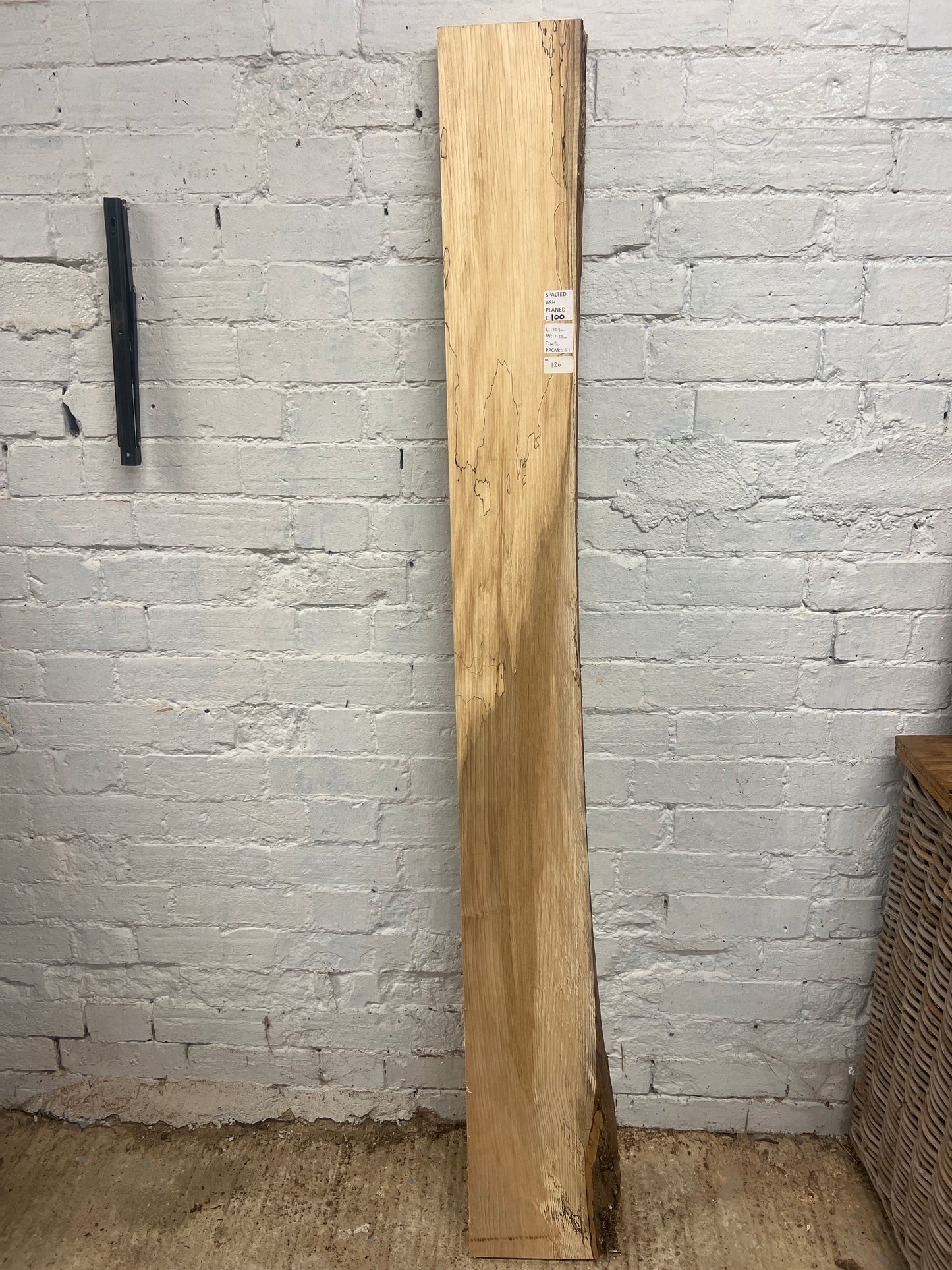 Ash No 126 - 1732x170-230x43mm Planed