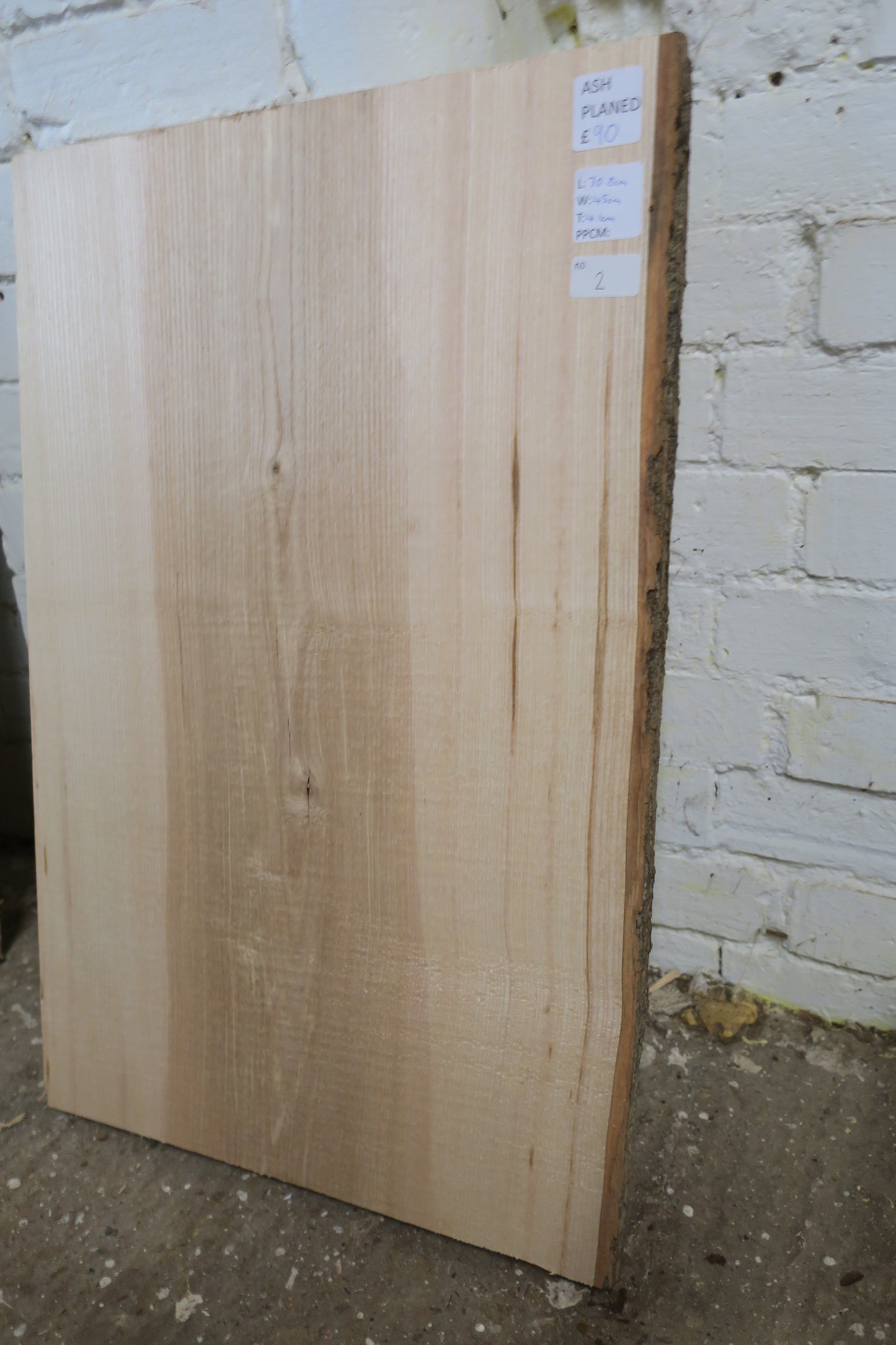 Ash No 2 - 708x450x41mm Planed
