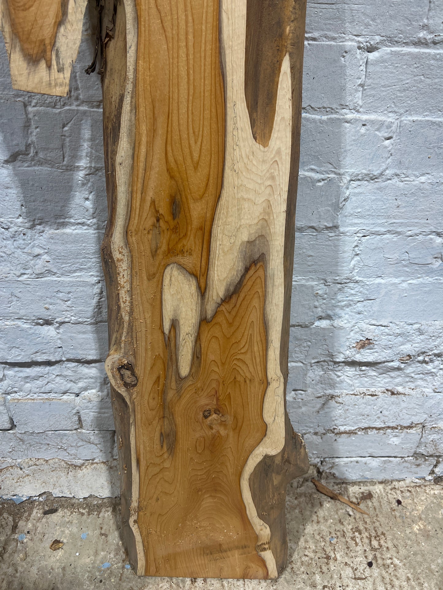 Yew No 81 - 1370x210-290x30mm Planed