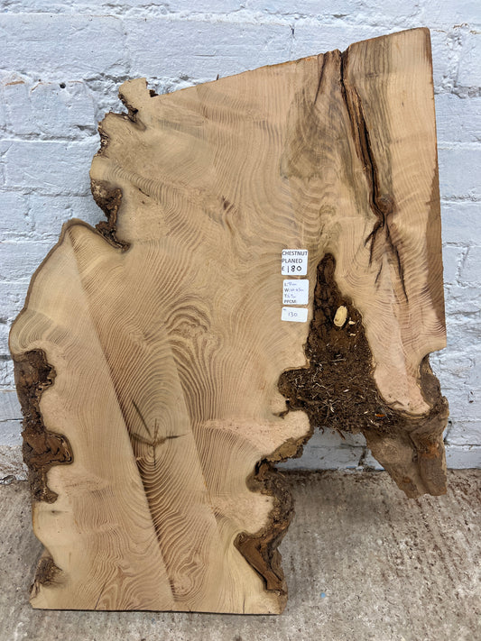 Chestnut No 130 - 810x400-650x65mm Planed