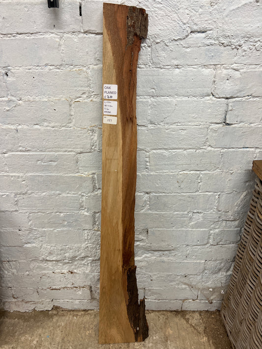 Oak No 137 - 1200x90-200x30mm Planed
