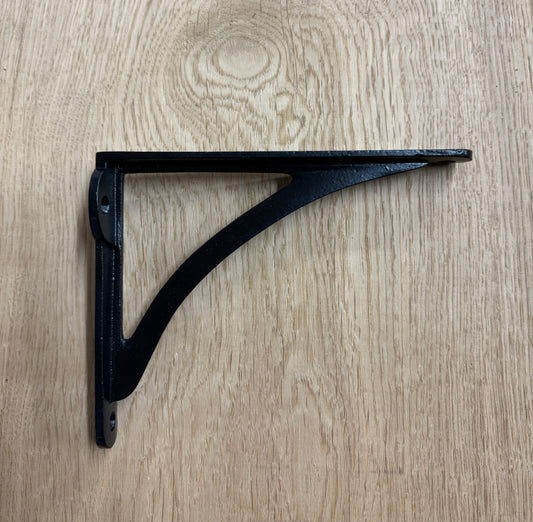 BLACK Premium Cast Iron Shelf Bracket - All Sizes