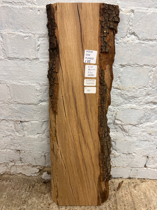 Holm Oak No 160 - 740x210-250x30mm Planed