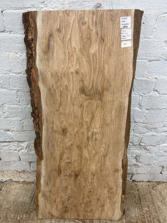Holm Oak No 189 - 995x450-500x35mm Planed
