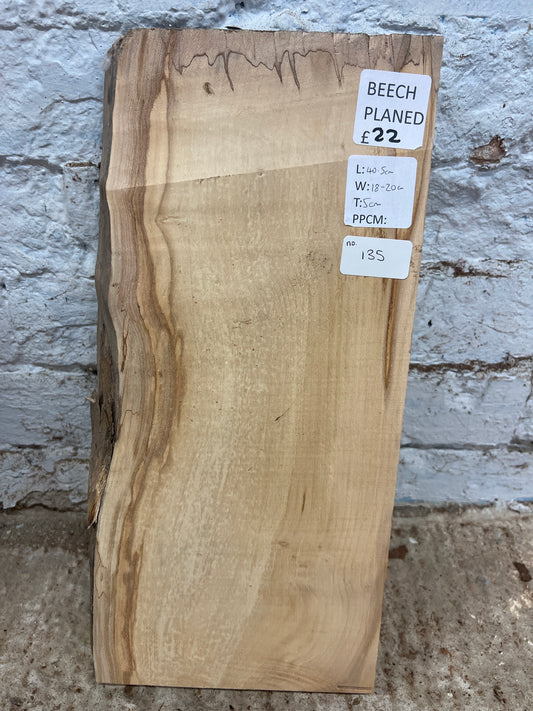 Beech No 135 - 405x180-200x50mm Planed