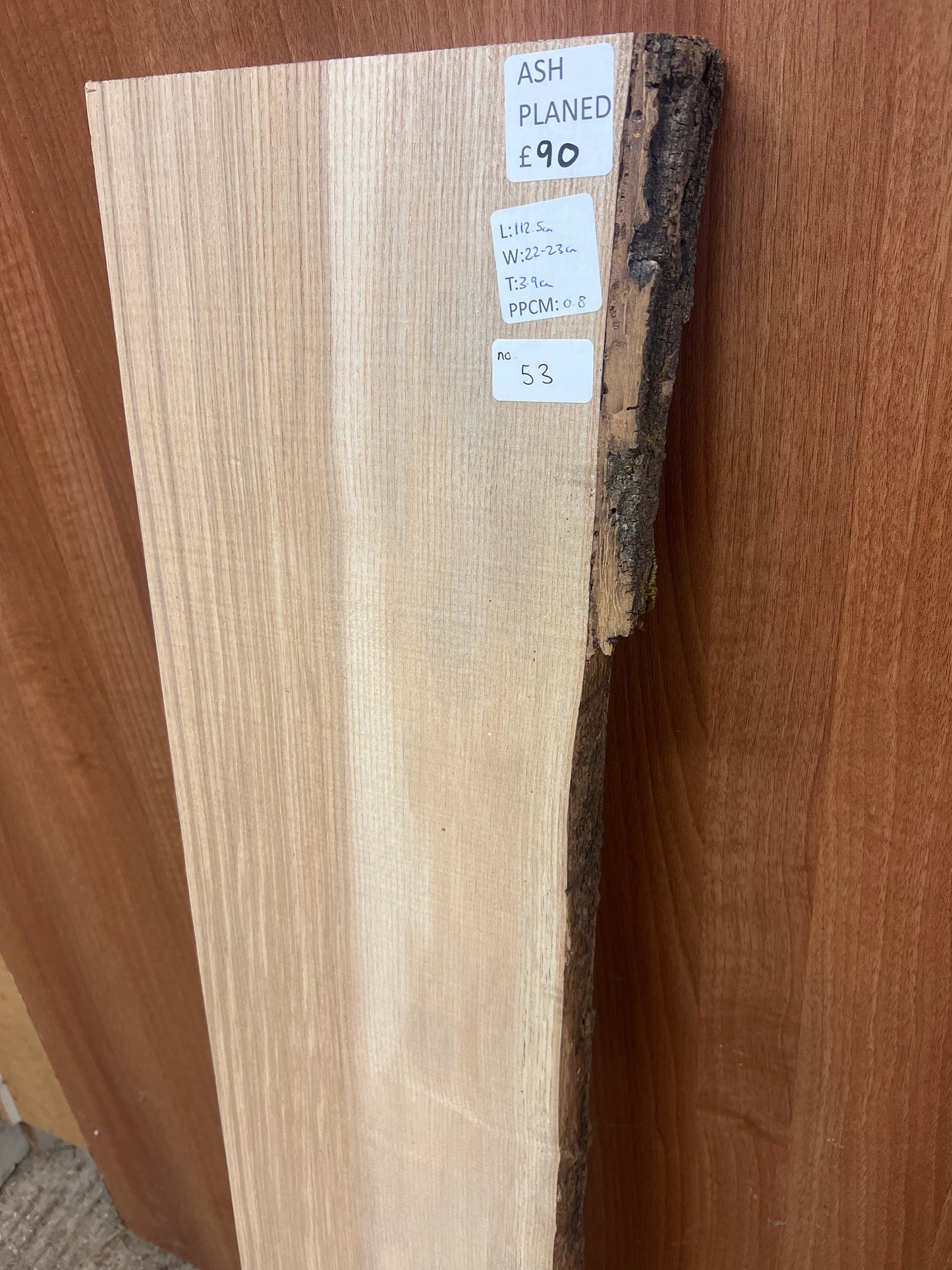 Ash No 53 - 1125x220-230x39mm Planed