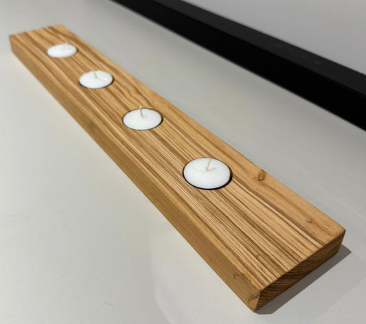 Olive Ash - 4 tea light holder