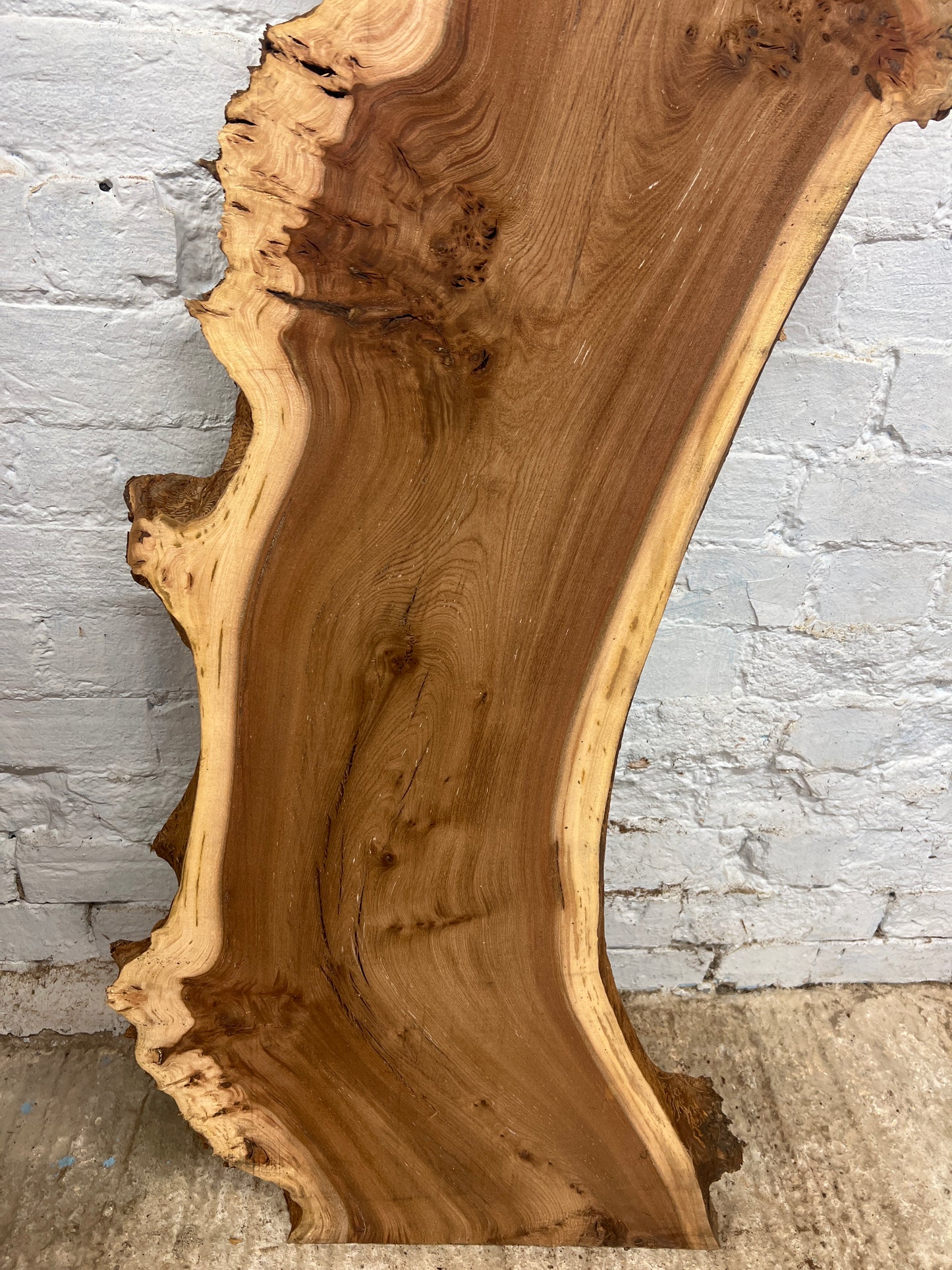 Burr Elm No 223 - 1410x290-400x35mm Planed