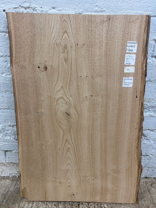 Chestnut No 64 - 795x500-570x30mm Planed