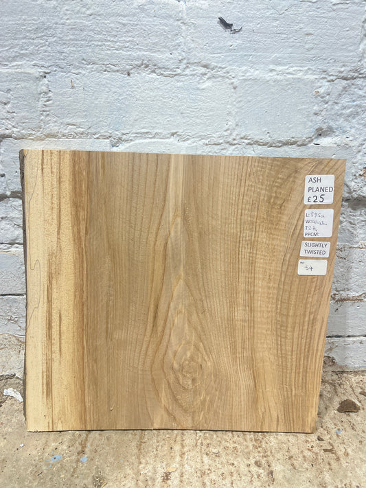 Ash No 54 - 395x410-430x27mm Planed