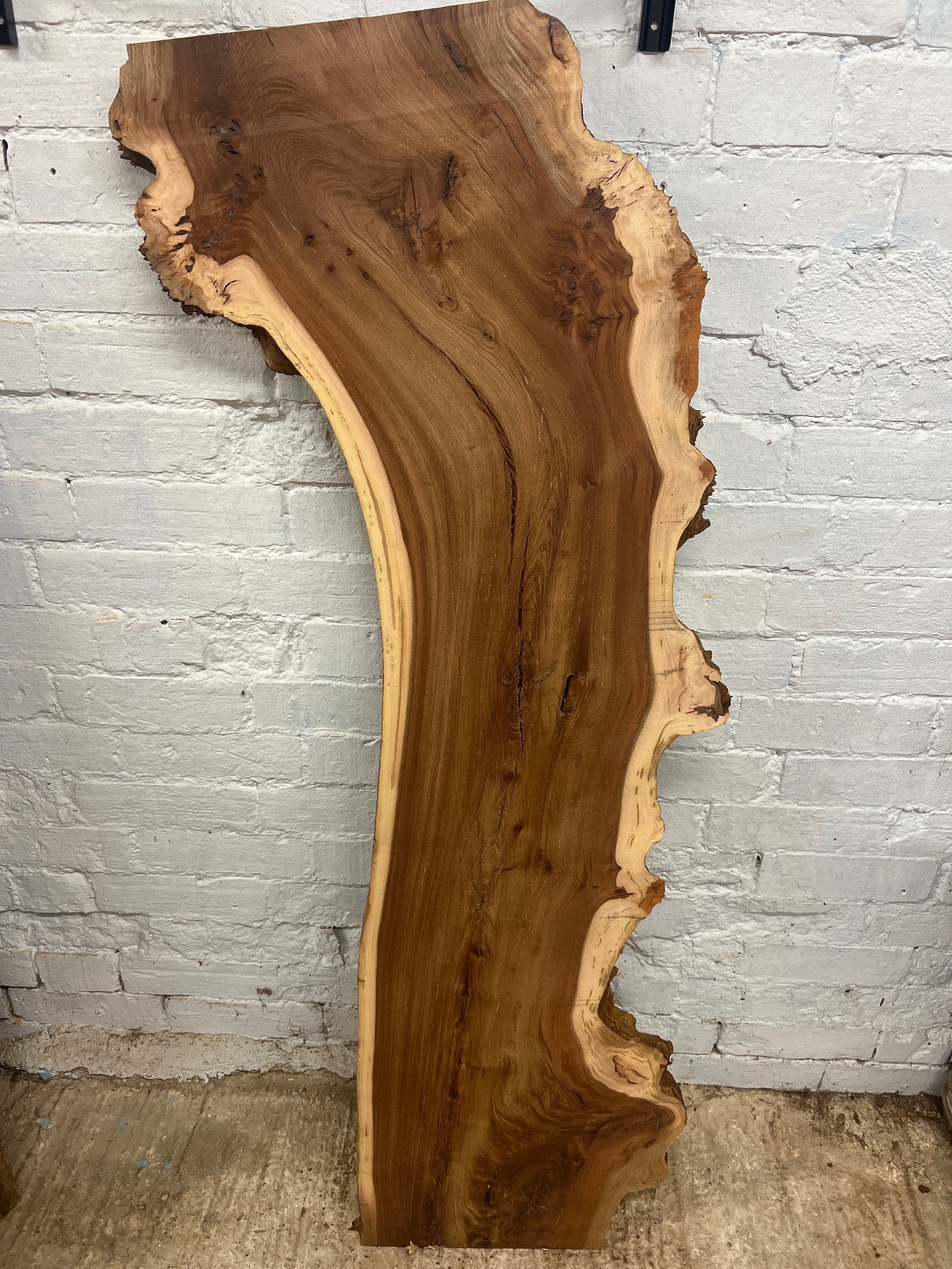 Burr Elm No 225 - 1410x290-460x35mm Planed