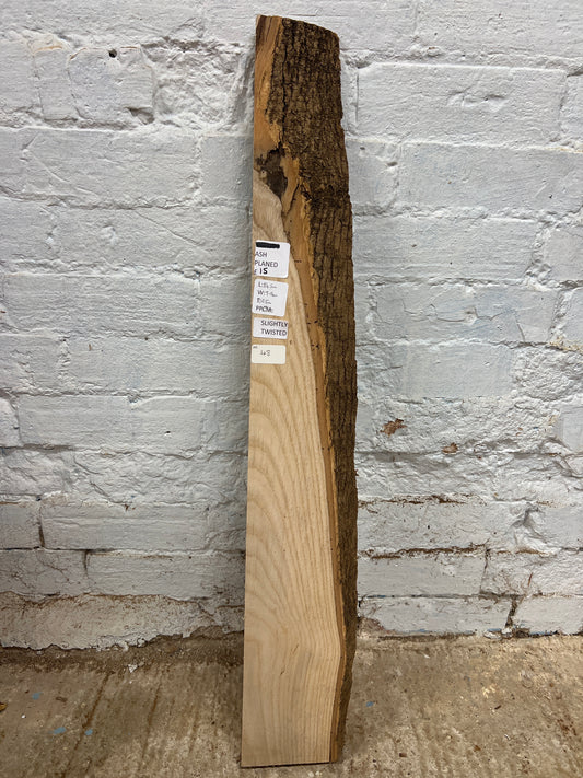 Ash No 48 - 845x90-140x35mm Planed