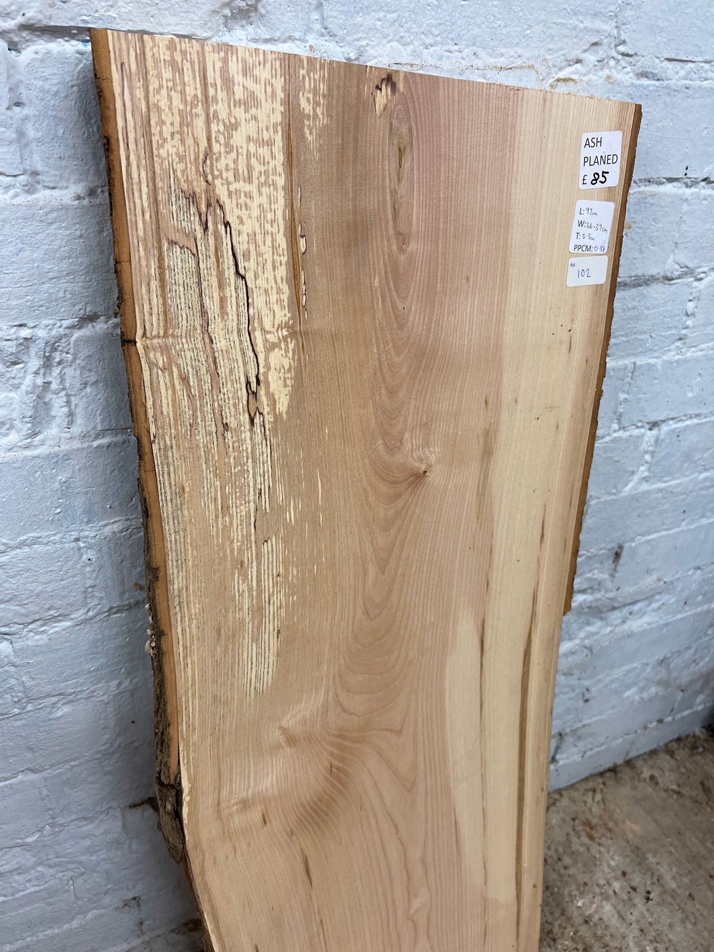 Ash No 102 - 970x360-390x35mm Planed