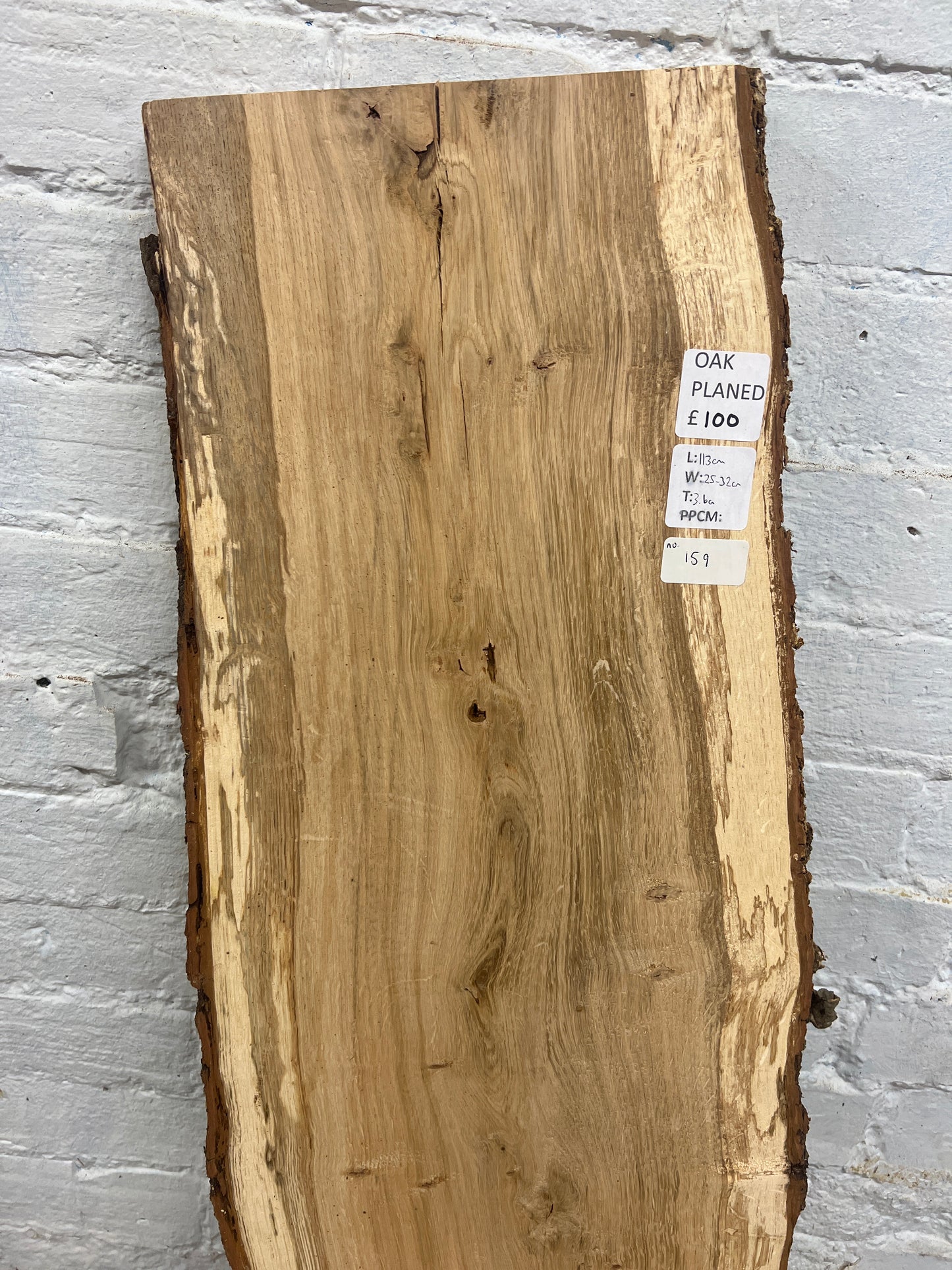 Oak No 159 - 1130x250-320x36mm Planed