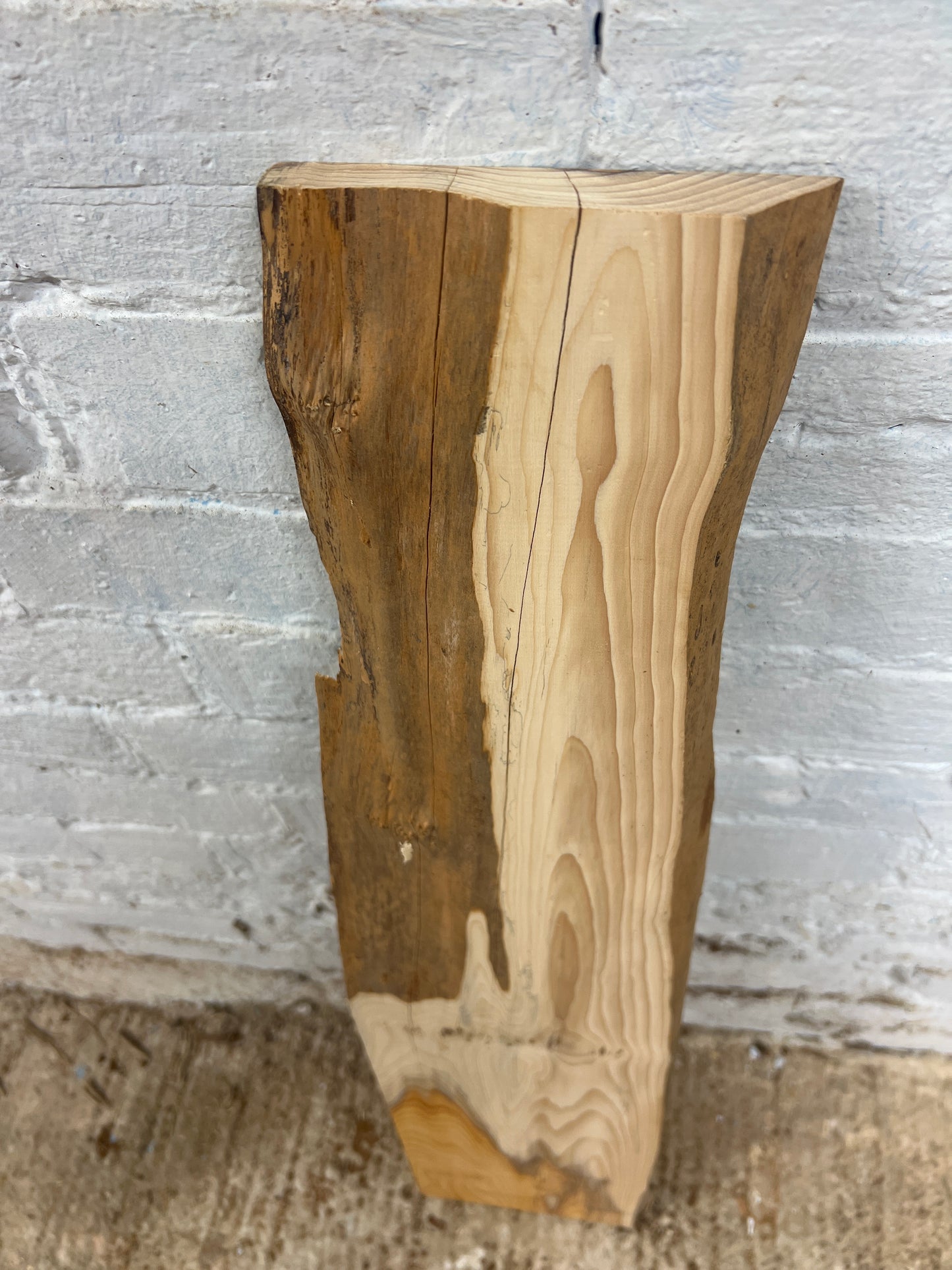 Yew No 193 - 860x130-190x20mm Planed