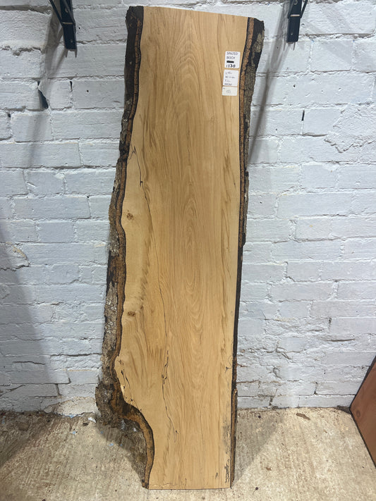 Spalted Beech No 183 - 1460x310-460x30mm Planed