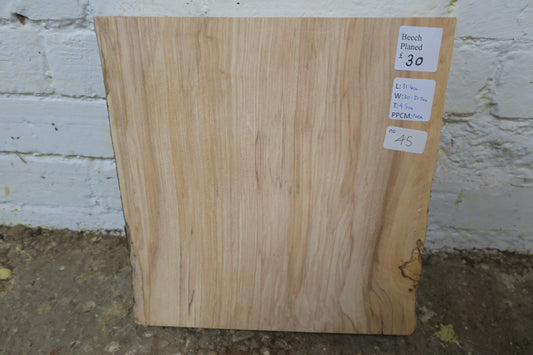 Beech No 45 - 314x300-315x45mm Planed