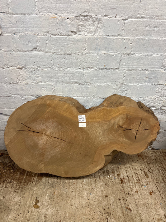 Elm No 139 - 430x820x90mm Sawn