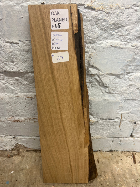 Oak No 137 - 488x100-117x30mm Planed
