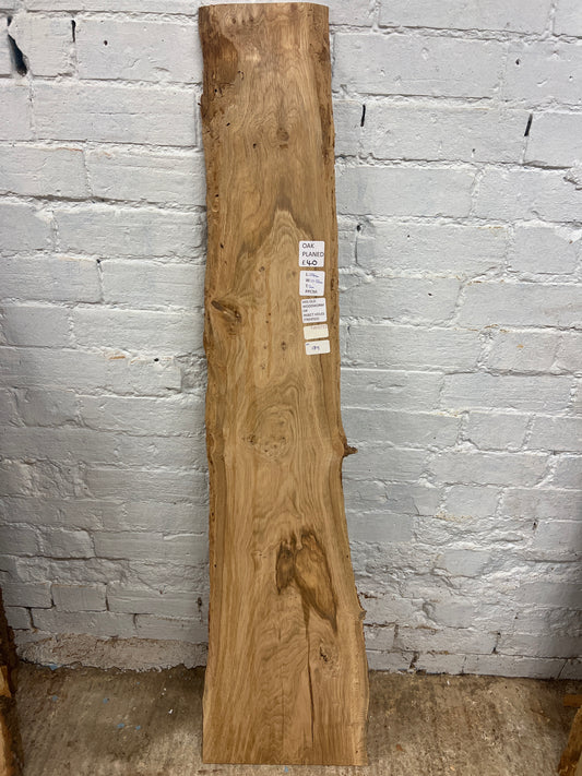 Oak No 189 - 1340x170-330x20mm Planed
