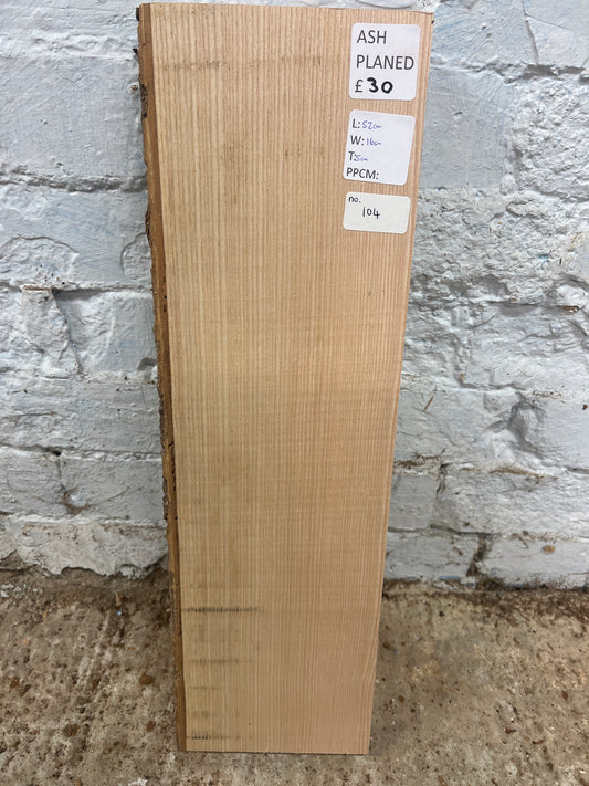 Ash No 104 - 520x160x50mm Planed